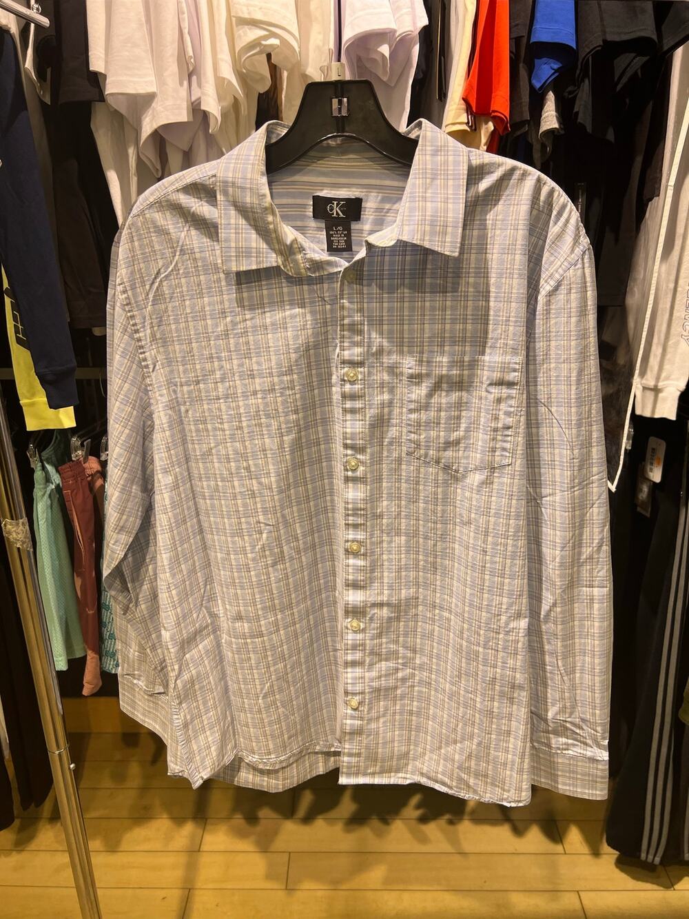 Calvin Klein Button Up Shirt Sz L